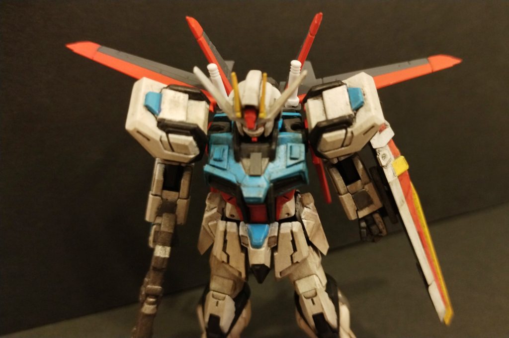 プラ板足したり合わせ目とか穴消したりしてみました