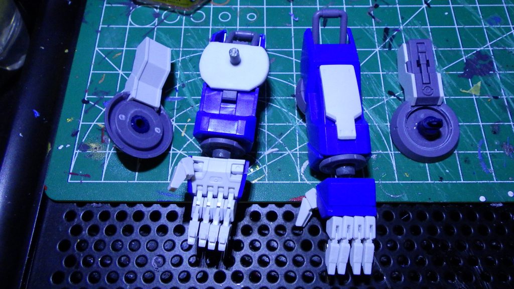 製作中。主に虎の手の改造が中心。