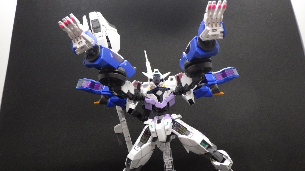 指ビーム一斉射。