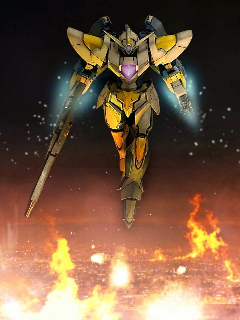 こんなシーンあったなぁー!と思ったのですが、これはOガンダムのシーンでした…。でもせっかく写真編集したので。