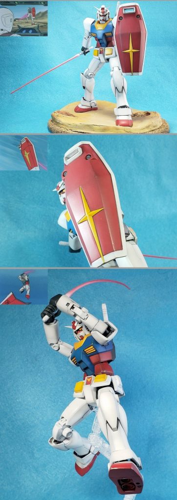 1/100 安彦版ガンダム【アニメ劇中フォルム徹底再現版】–5枚目/制作者：HITOHITO