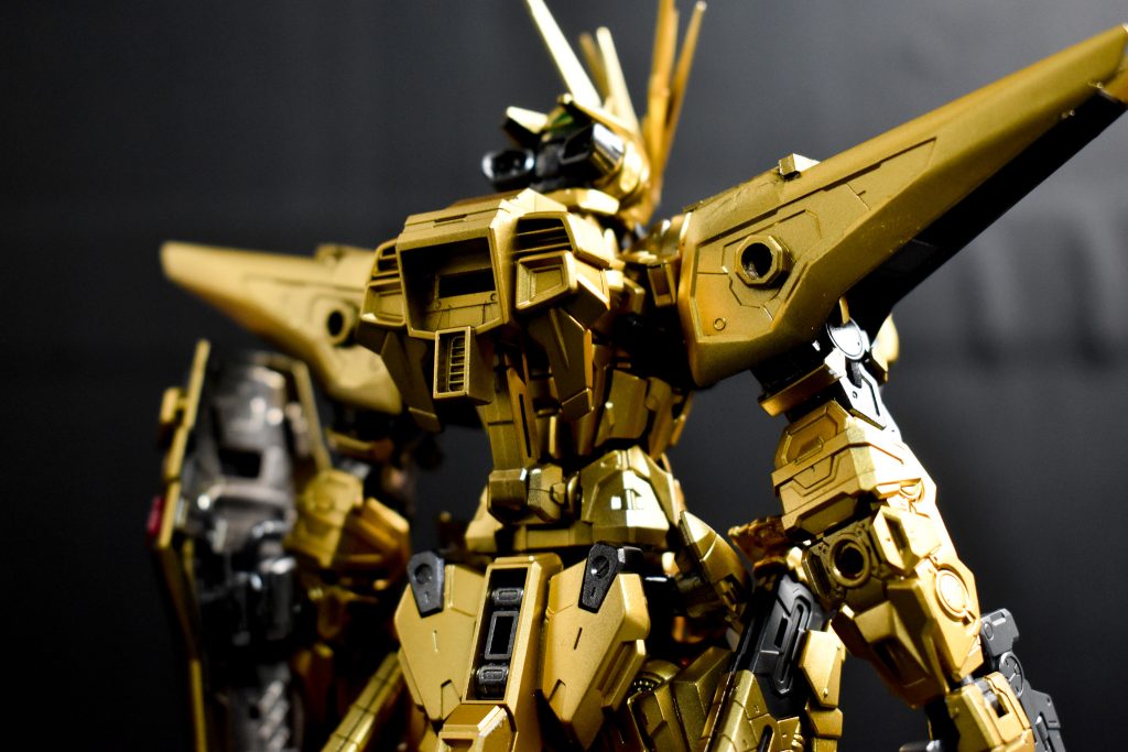 今回はオオトリを選定しましたがMG 1/100 アストレイブルーフレームDからストライカーパックジョイントパーツを流用したので現行のストライカーパックはすべて装備可能です（多分）