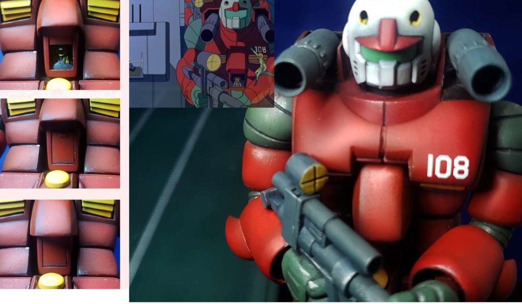 フル可動1/100旧キット ガンキャノン 【アニメ劇中徹底再現版】 旧キット1/100–4枚目/制作者：HITOHITO