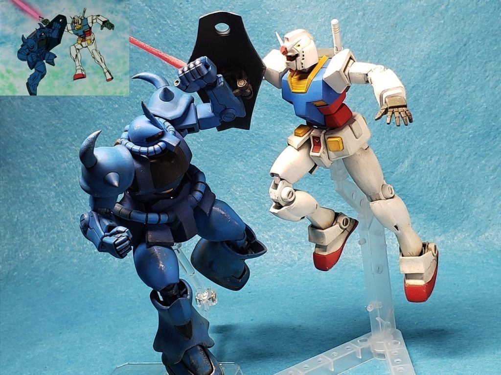 1/144 アニメ劇中再現版 リバイブ ガンダム–4枚目/制作者：HITOHITO