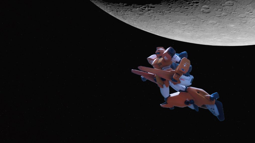 本編より、射撃体勢