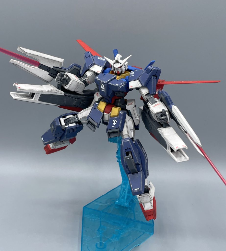 グラストロランチャー&ビームサーベル もう目の前のヴェイガンは消し飛んでいます。