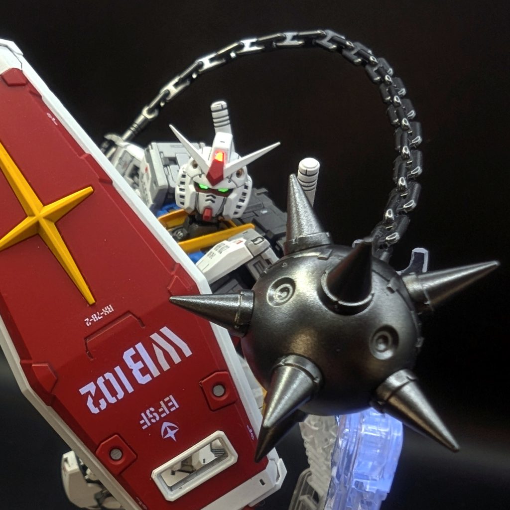 RG RX-78-2 Ver.2.0 + 武器セット ②–5枚目/制作者：しうまい