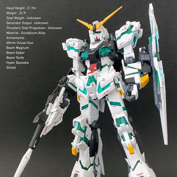 HGUC ユニコーンガンダムDM　νガンダムカラー