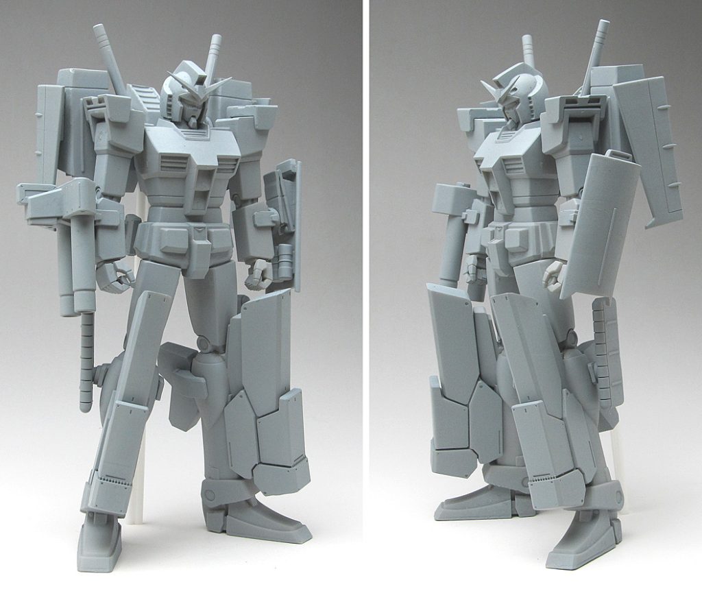 Gアーマーを単独で利用できないか、というコンセプトで、勢いだけで作ってみました。大気圏内を想定した装備で、Type.A、としました。気が向いたら、Type.Bも作るかもしれません。