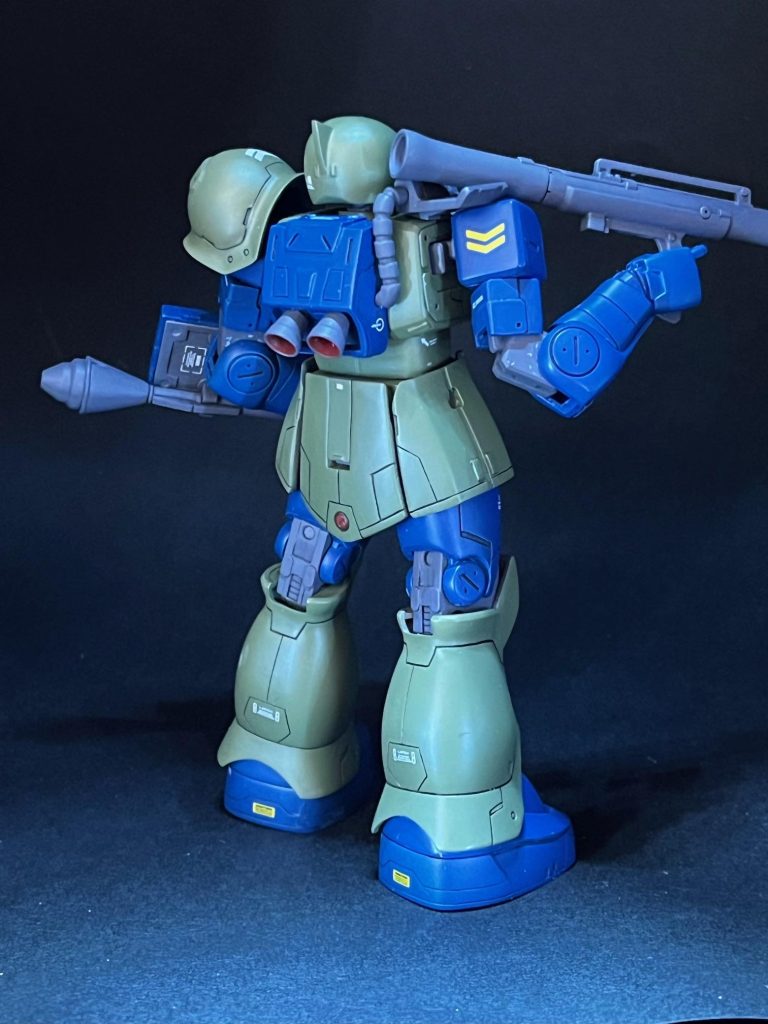 HGUCザクⅠ–4枚目/制作者：マシマン