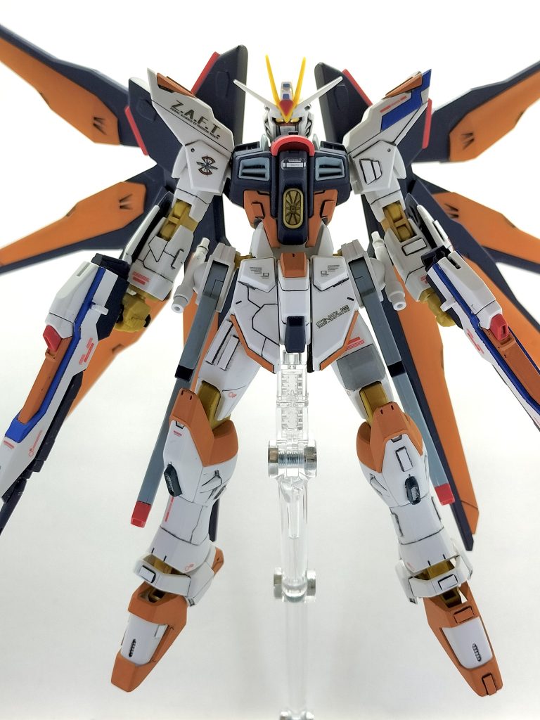 ハイネ専用ストライクフリーダム–2枚目/制作者：レン@筆塗り部分塗装