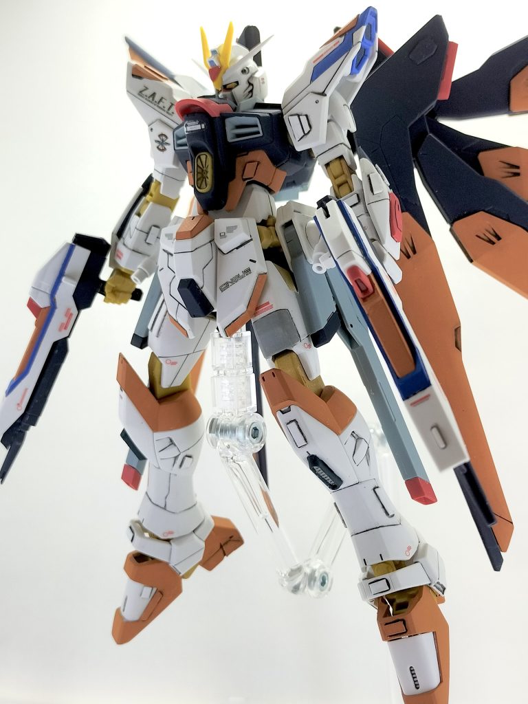 ハイネ専用ストライクフリーダム–3枚目/制作者：レン@筆塗り部分塗装