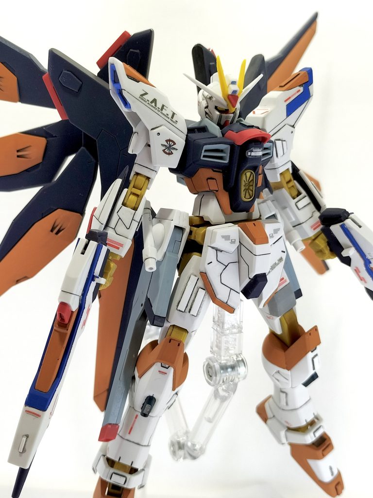 ハイネ専用ストライクフリーダム–4枚目/制作者：レン@筆塗り部分塗装