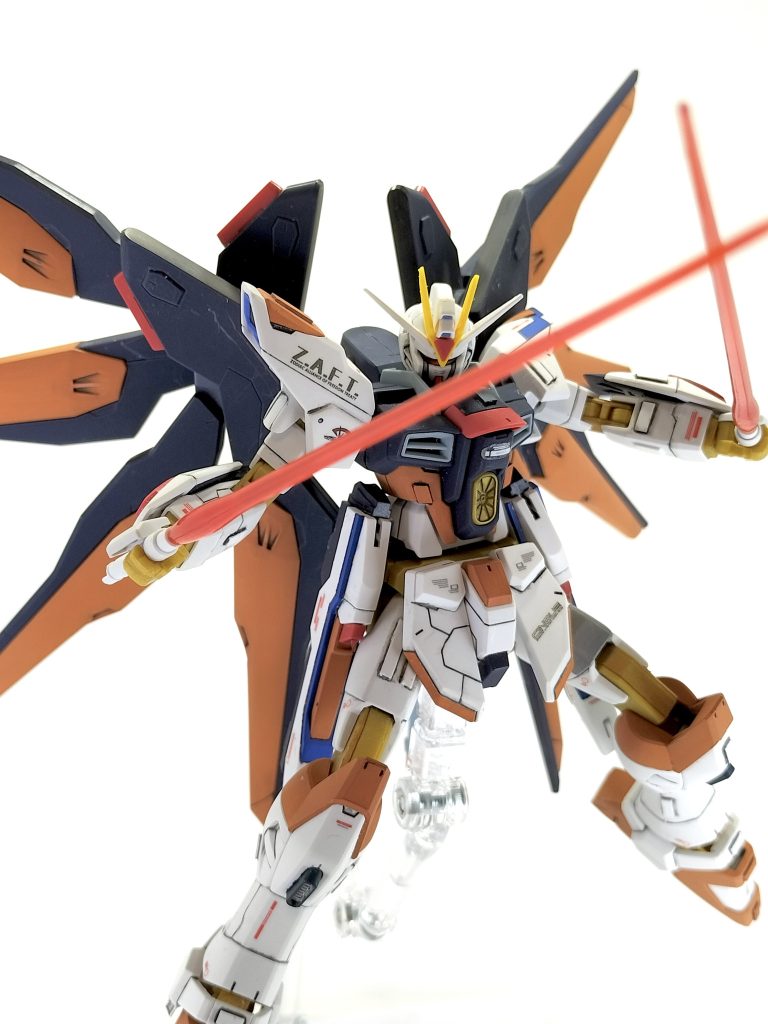 ハイネ専用ストライクフリーダム–8枚目/制作者：レン@筆塗り部分塗装