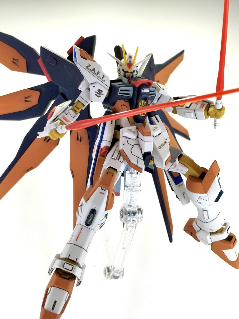 ハイネ専用ストライクフリーダム–7枚目/制作者：レン@筆塗り部分塗装