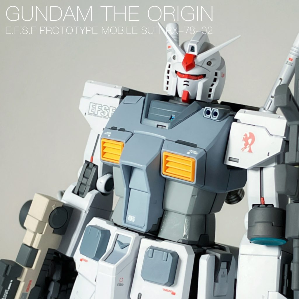 MG 1/100 RX-78-02 ガンダム(GUNDAM THE ORIGIN版)