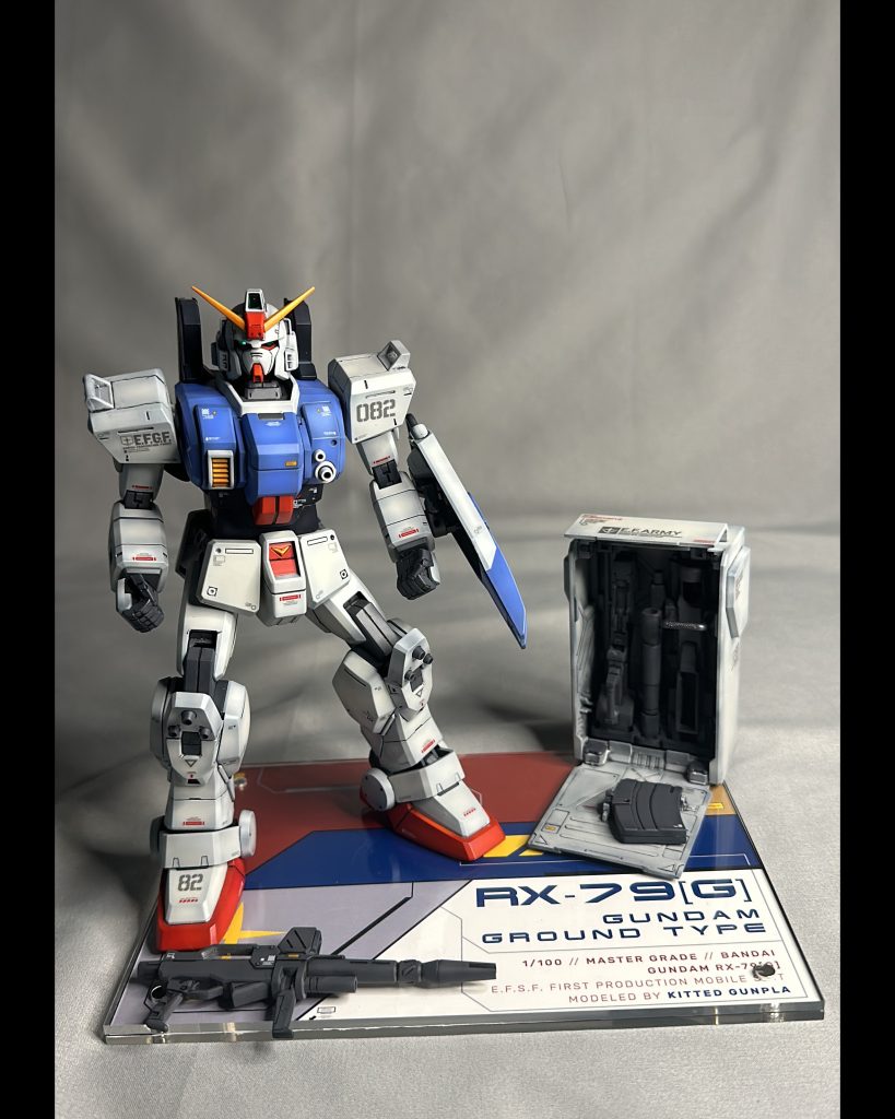 Unit #02: MG 1/100 RX-79[G] Gundam Ground Type–2枚目/制作者：Kitted.gunpla