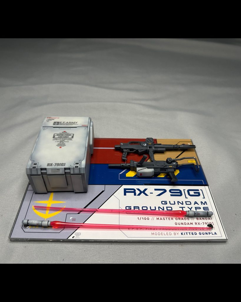 Unit #02: MG 1/100 RX-79[G] Gundam Ground Type–3枚目/制作者：Kitted.gunpla