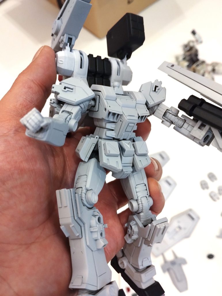 サフを吹いてところ。