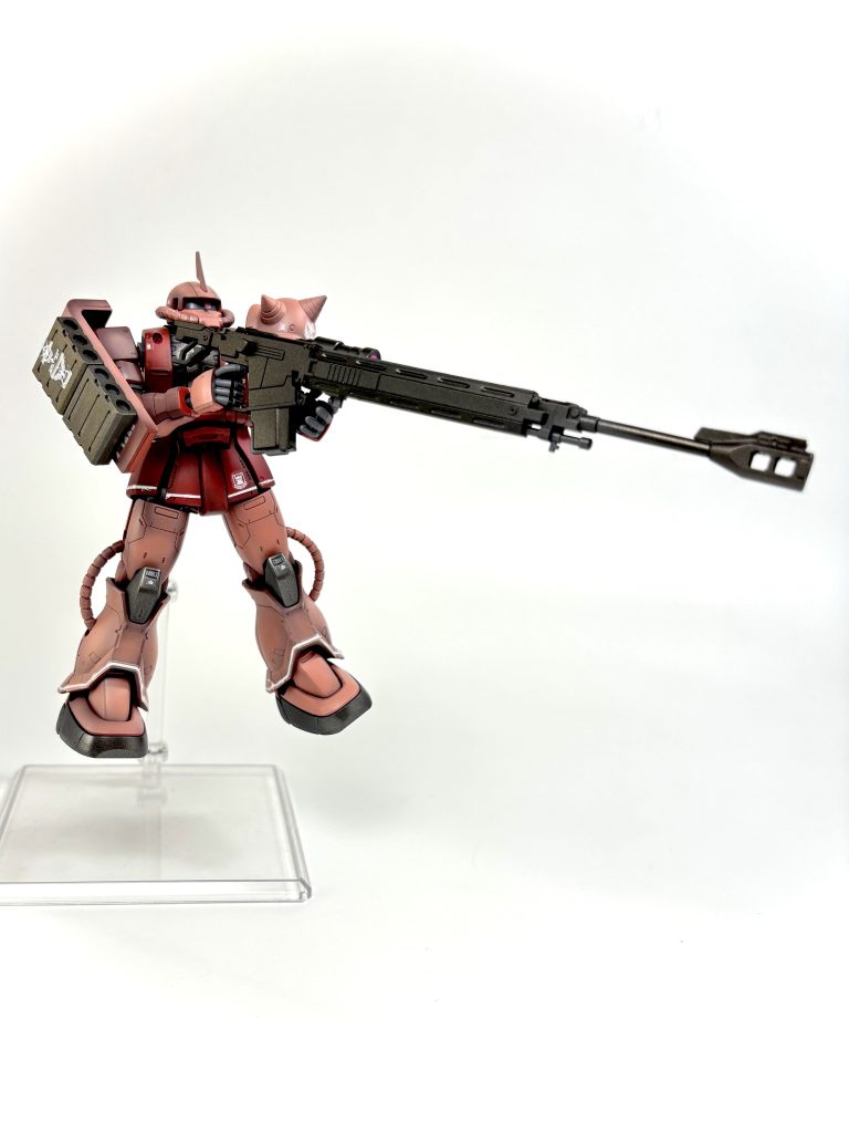 HG シャア専用ザク–3枚目/制作者：the -o