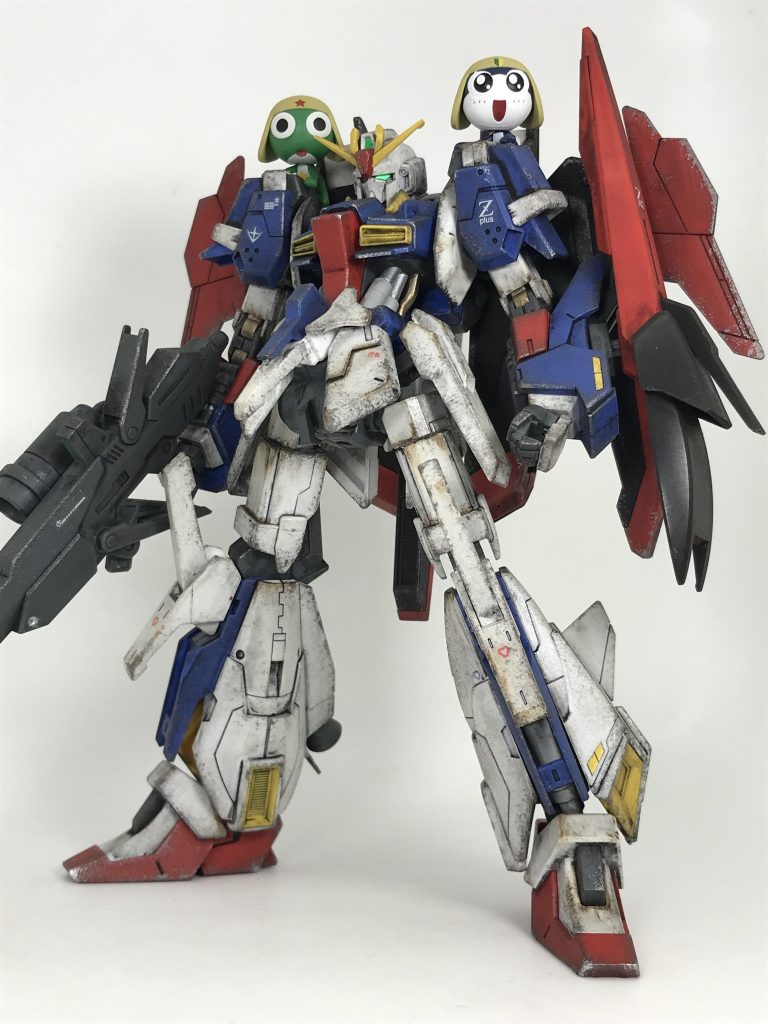 これもなかなか良いですが…武器が見切れてしまってるのがマイナス点…個人的な趣向ですが、この角度からカッコ良く写真が撮れるMSが写真映えすると感じます😃