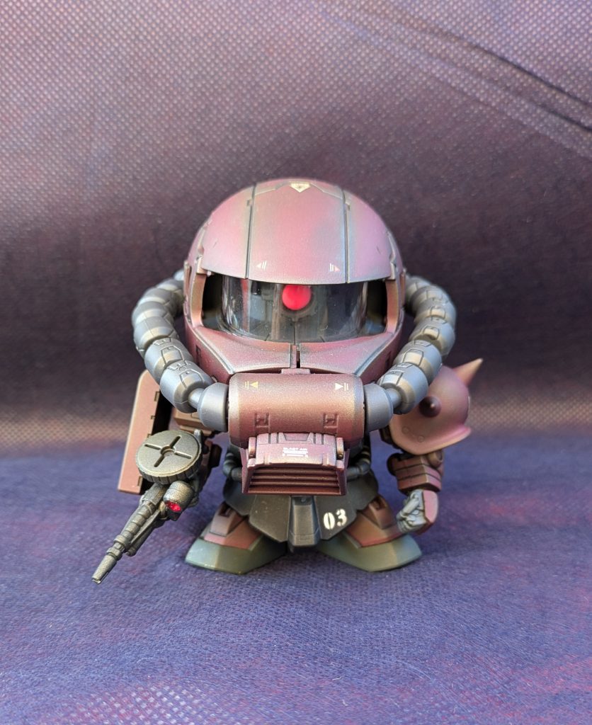 SD ザクII　F型　コンテナレッドVer.–5枚目/制作者：サンタ