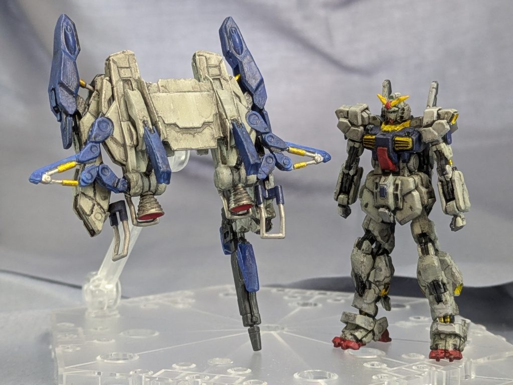 最後までご覧いただきありがとう御座いました。アーティファクトはもうこりごり……。いろいろ失敗してますが、自分のプラモ作りの経験値を間違い無く上げてくれたと思います。これを最後まで組み立てた皆さん全員称賛します！