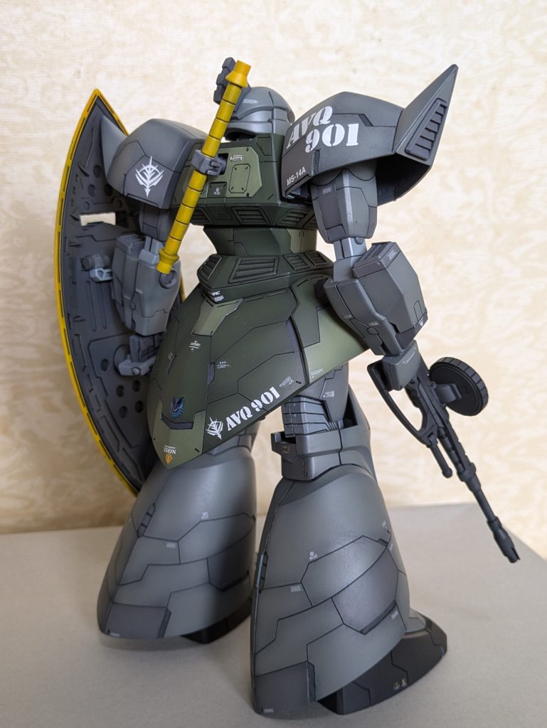 薙刀のマウントとシールドの持ち手がなかったので自作しました。