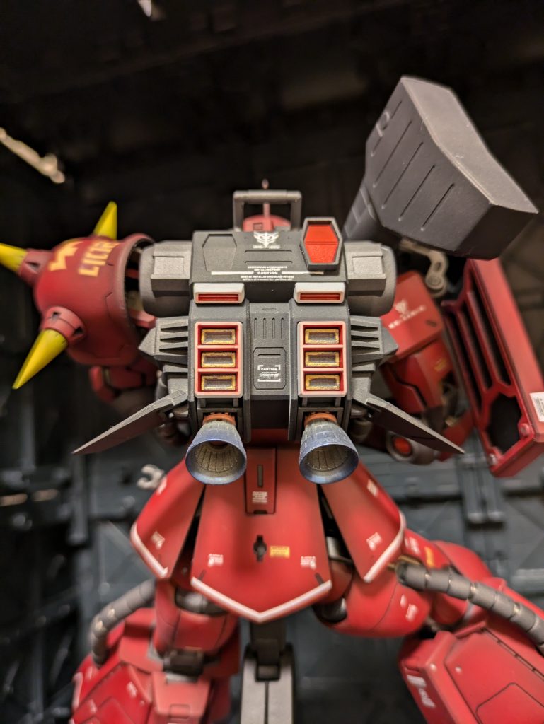 細かいところも塗装してみました