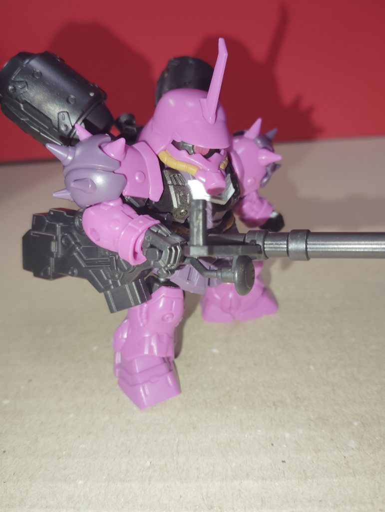 しかしギラ・ズール自体は良く動くのでもうほとんど小さいSDくらいだと思っています。