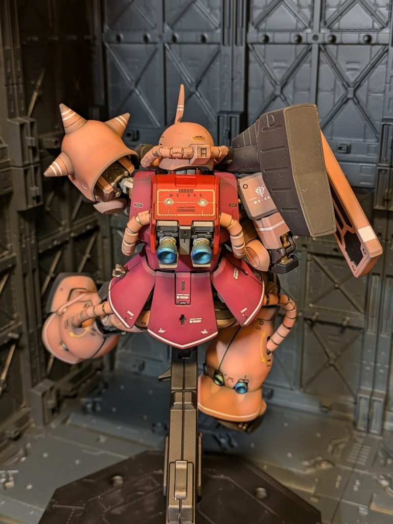 後ろからパシャリ