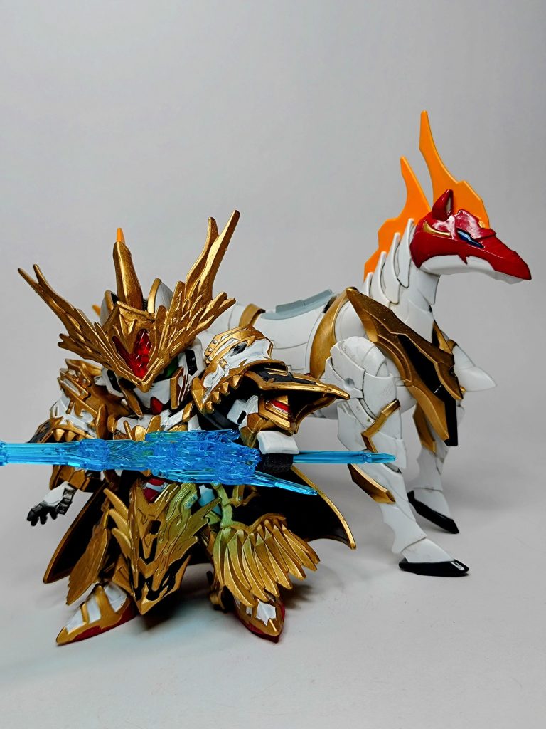 最後は愛馬とツーショットしばらくはSDシリーズの投稿が続きます。それでは、次回を待て！