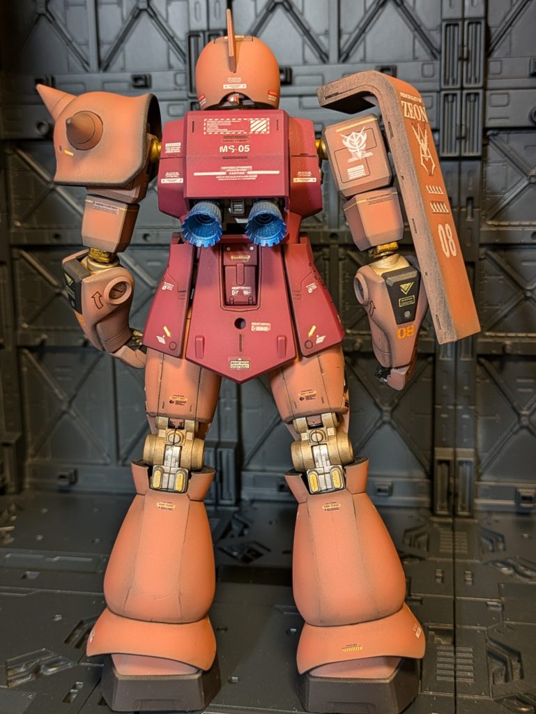 MS-05S シャア専用ザク MG Ver1.0–4枚目/制作者：SAYAKAFU