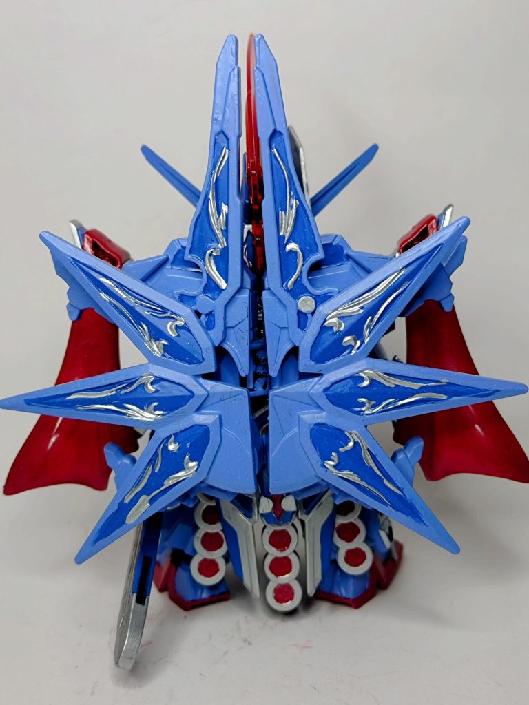 背面（装備あり）スーパードラグーンでもない、これは一体なんなんだろうと思いながら塗ってました。