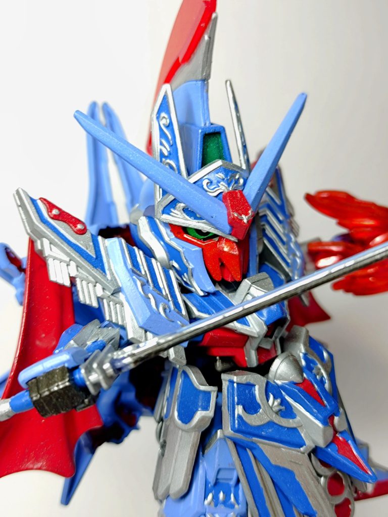 《デビルズマスク装着》過去にも何体かいました、ヴィランモード。デスサイズがサイコドーガになっちゃう砕牙頑駄無よりはしっくりきます。