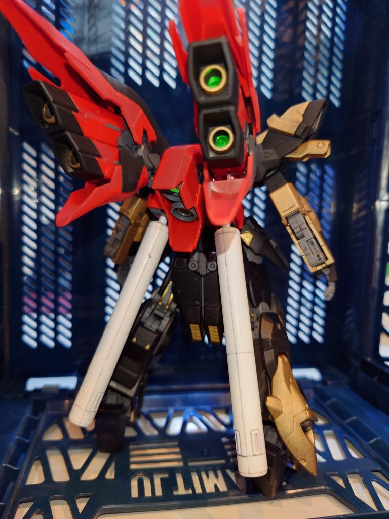 バックショット。困ったらシナンジュのバックパック。