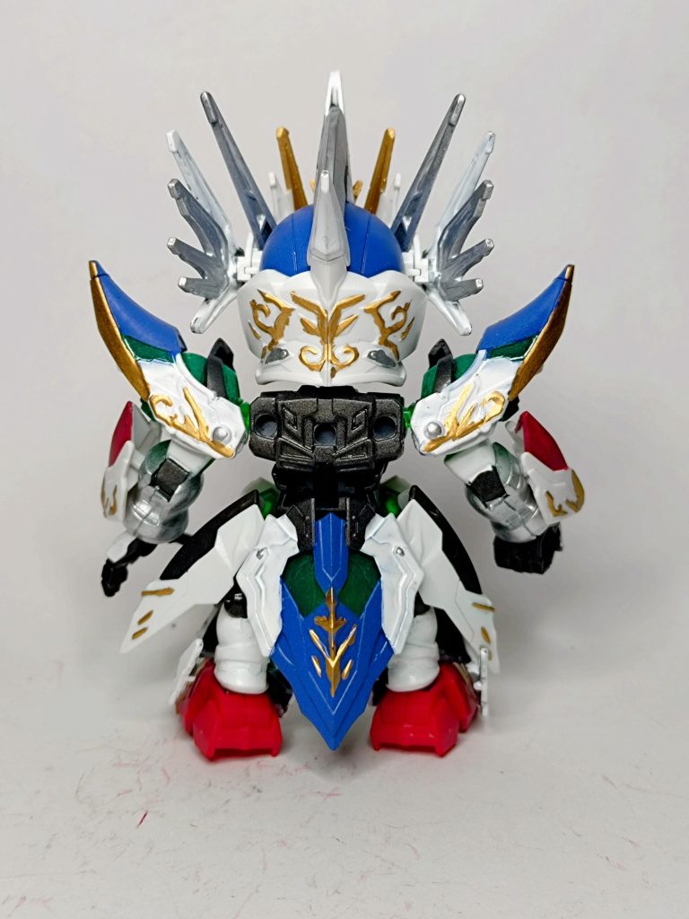 背面（マントなし）もちろん見えないところもしっかり塗り分けてます。本体フレームはガンメタルです。