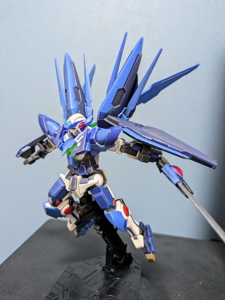 シールドが肩やバックパックに当たって動かしづらいし取れるしモヤモヤしました。 最後まで見ていただきありがとうございました。今回も失敗だらけムラだらけの制作でした。コツコツ練習していきます。良かったらアドバイスなどいただけると嬉しいです。