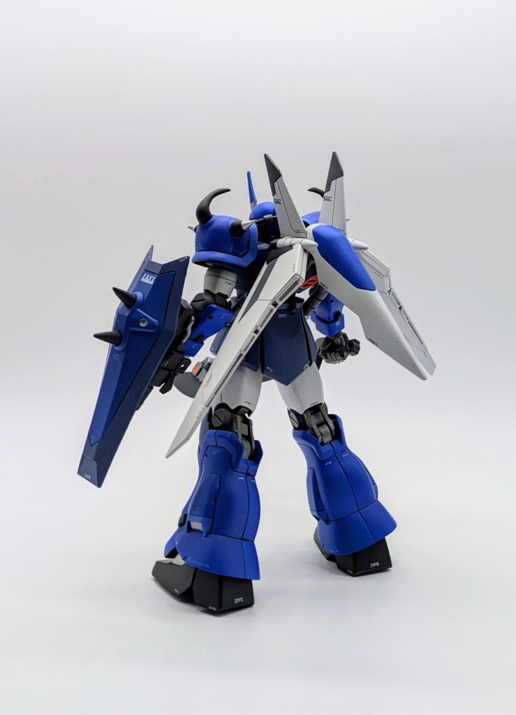 塗面はつや消し仕上げですがいつもより高めの番手で仕上げているため滑らかに仕上がりました。