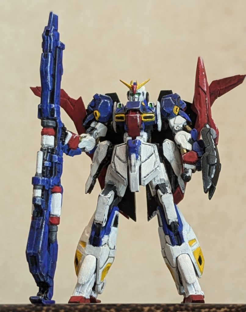 白色の筆むらや塗装溜りが目立ち、塗装も厚ぼったく仕上がり反省。希釈が原因でしょうか?未だに希釈の感覚が掴めません。