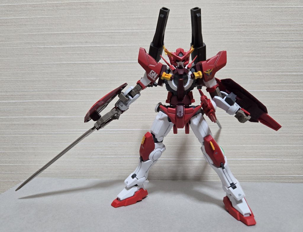 そして最後に一枚構えポーズ!最後まで見ていただきありがとうございました。