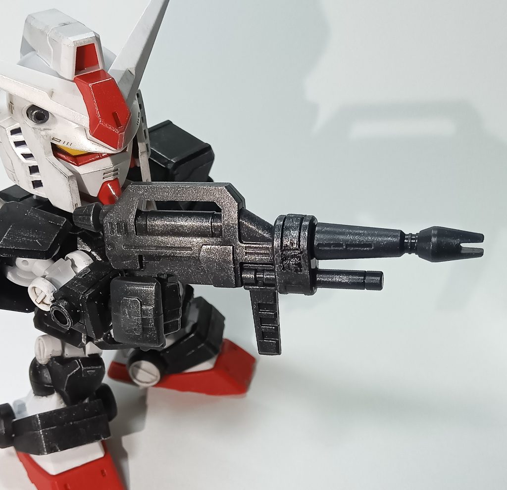 ビームライフルもそれっぽく。