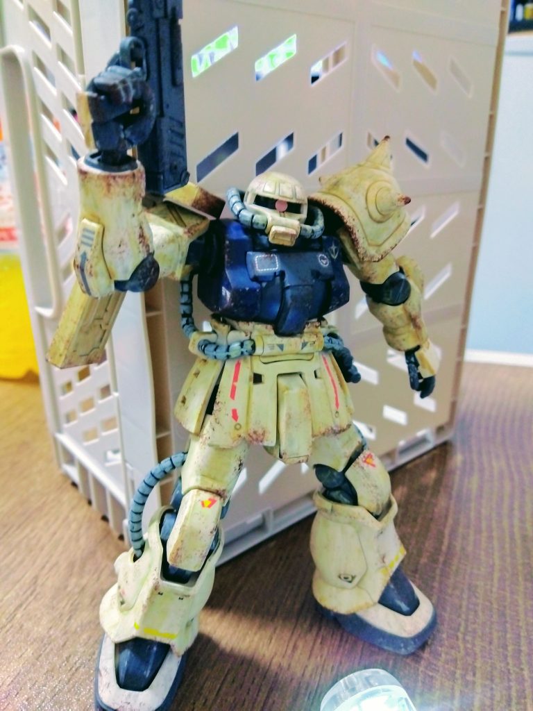 ザクⅡ　連邦鹵獲機仕様–8枚目/制作者：さにくろ