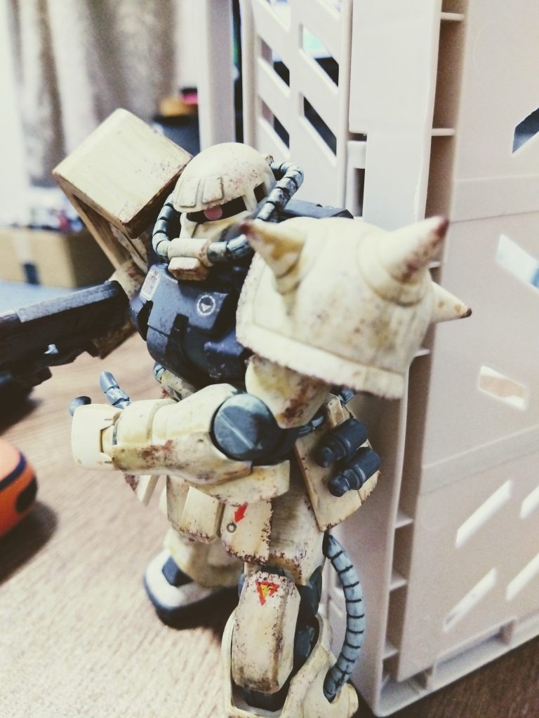 ザクⅡ　連邦鹵獲機仕様–7枚目/制作者：さにくろ