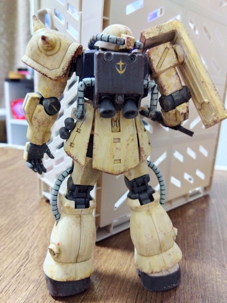 ザクⅡ　連邦鹵獲機仕様–3枚目/制作者：さにくろ