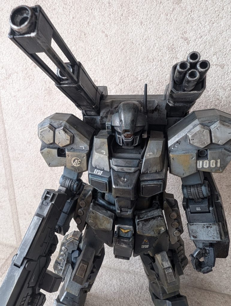 ウェザリングは塩梅が難しく、想定より汚し過ぎてしまったような。。。