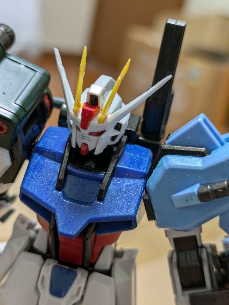 動画で見たランナーを使ってアンテナとソードの先をシャープ化しました。