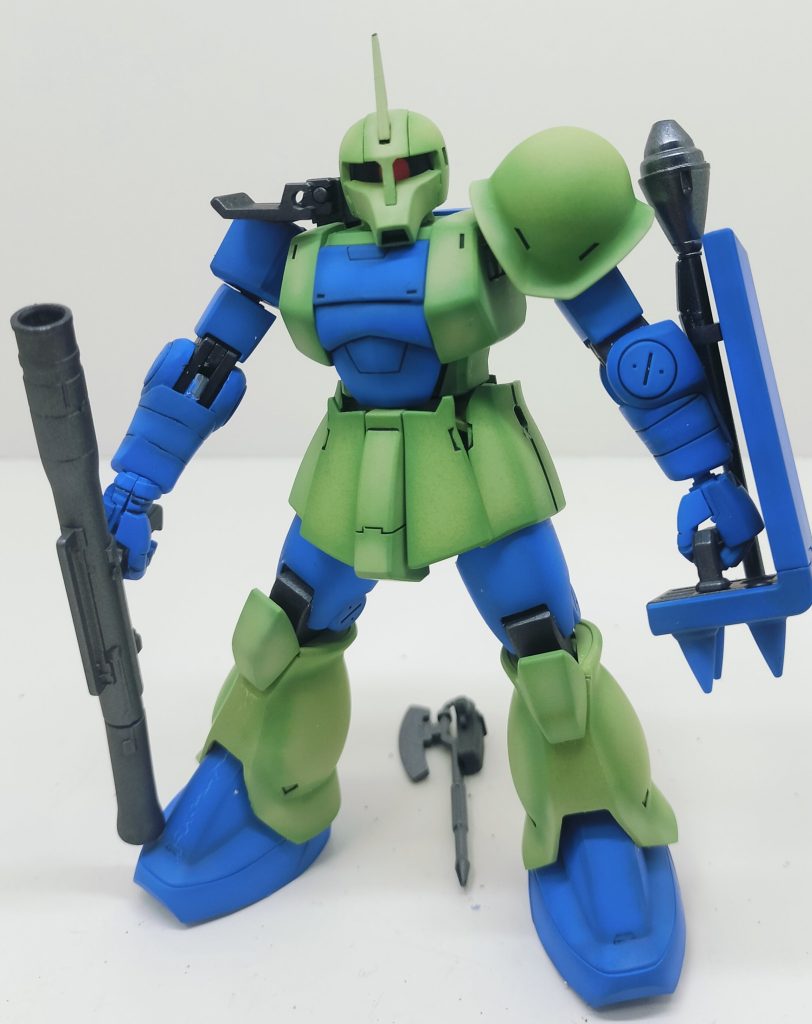 HG旧ザク–2枚目/制作者：eguryuu