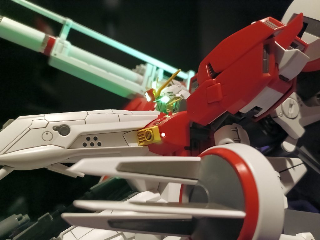 ダクト脇にはナビゲーションライト👍