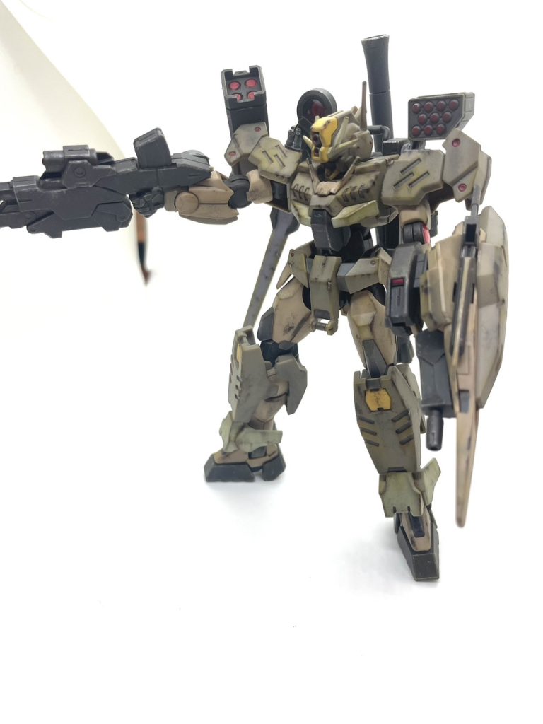 HGBМガンダムダブルオーコマンドクアンタ・デザートタイプ–5枚目/制作者：レモンサワー